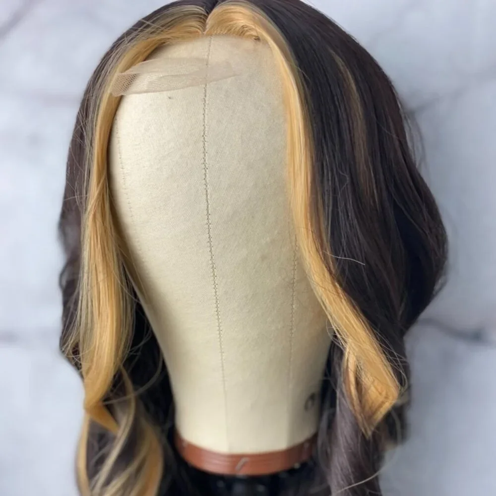 Highlight Blonde Wavy Wig